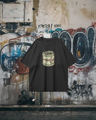 Dollar Design Over Size T Shirts